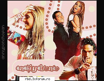 first bunaa.... ....yo noua aici  ..oricum imi plashe moolt tot rbd ....mai ales annie poncho