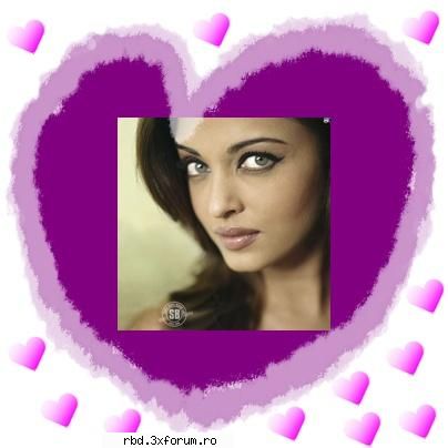 aishwarya rai...e una imi place mult de ea(cum arata) :d bebe`s creations