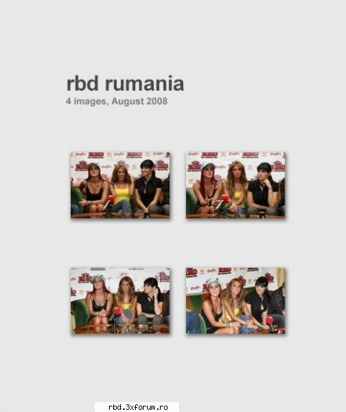 rbd chicas en rumania bebe`s creations