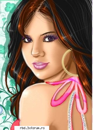 Creati by me - Selena , dupa un joc - Art zone