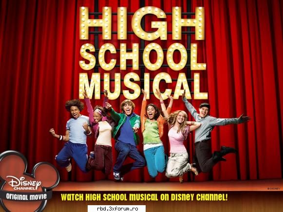 High school muzical - ador high school musical si imi place de ashley - TV
