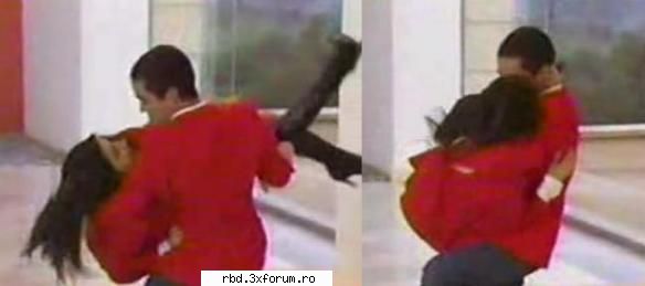 poncho o ia in brate : doar ea   :rotfl:   mayte peronni nu ma mai lua in brate   :rotfl:   rbd:la